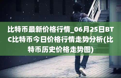 比特币最新价格行情_06月25日BTC比特币今日价格行情走势分析(比特币历史价格走势图)