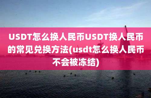 USDT怎么换人民币USDT换人民币的常见兑换方法(usdt怎么换人民币不会被冻结)