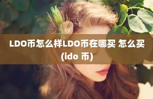 LDO币怎么样LDO币在哪买 怎么买(ido 币)