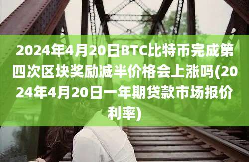 2024年4月20日BTC比特币完成第四次区块奖励减半价格会上涨吗(2024年4月20日一年期贷款市场报价利率)