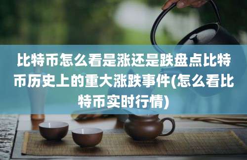 比特币怎么看是涨还是跌盘点比特币历史上的重大涨跌事件(怎么看比特币实时行情)