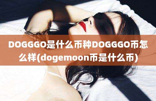 DOGGGO是什么币种DOGGGO币怎么样(dogemoon币是什么币)