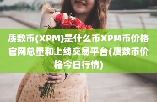 质数币(XPM)是什么币XPM币价格官网总量和上线交易平台(质数币价格今日行情)