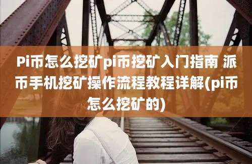 Pi币怎么挖矿pi币挖矿入门指南 派币手机挖矿操作流程教程详解(pi币怎么挖矿的)