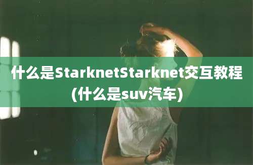 什么是StarknetStarknet交互教程(什么是suv汽车)