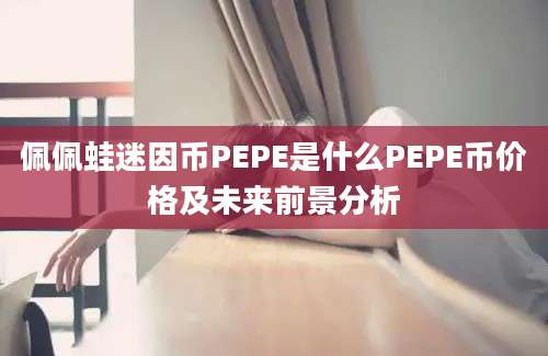 佩佩蛙迷因币PEPE是什么PEPE币价格及未来前景分析