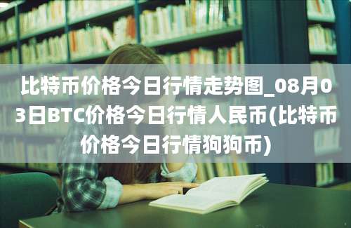 比特币价格今日行情走势图_08月03日BTC价格今日行情人民币(比特币价格今日行情狗狗币)