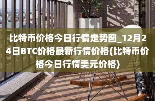 比特币价格今日行情走势图_12月24日BTC价格最新行情价格(比特币价格今日行情美元价格)