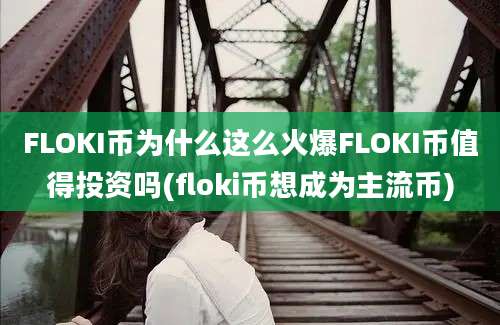 FLOKI币为什么这么火爆FLOKI币值得投资吗(floki币想成为主流币)