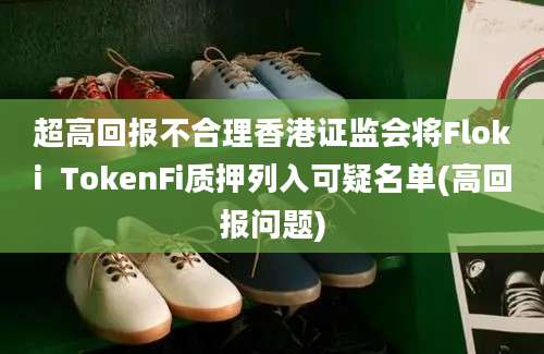 超高回报不合理香港证监会将Floki  TokenFi质押列入可疑名单(高回报问题)