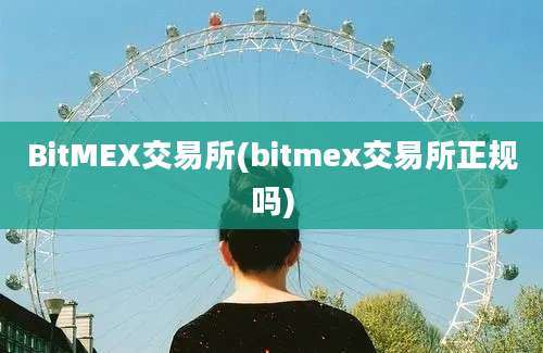 BitMEX交易所(bitmex交易所正规吗)