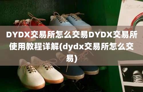 DYDX交易所怎么交易DYDX交易所使用教程详解(dydx交易所怎么交易)