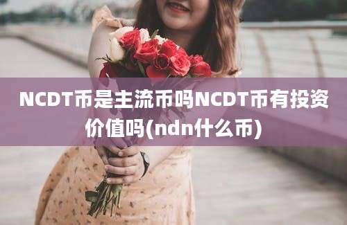 NCDT币是主流币吗NCDT币有投资价值吗(ndn什么币)