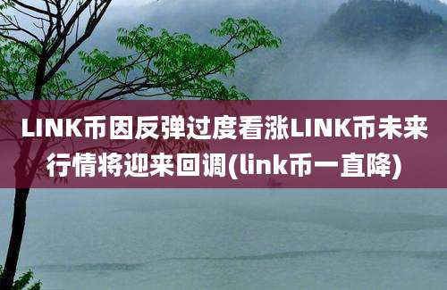 LINK币因反弹过度看涨LINK币未来行情将迎来回调(link币一直降)