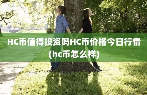 HC币值得投资吗HC币价格今日行情(hc币怎么样)