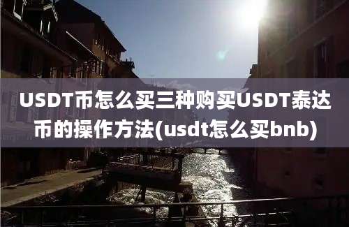 USDT币怎么买三种购买USDT泰达币的操作方法(usdt怎么买bnb)