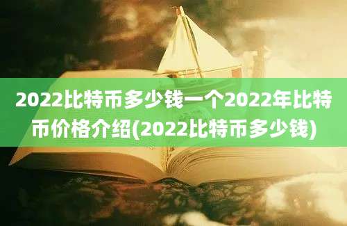 2022比特币多少钱一个2022年比特币价格介绍(2022比特币多少钱)