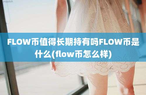 FLOW币值得长期持有吗FLOW币是什么(flow币怎么样)