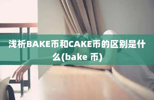 浅析BAKE币和CAKE币的区别是什么(bake 币)