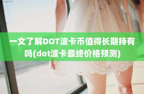 一文了解DOT波卡币值得长期持有吗(dot波卡最终价格预测)