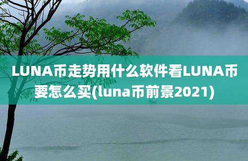 LUNA币走势用什么软件看LUNA币要怎么买(luna币前景2021)