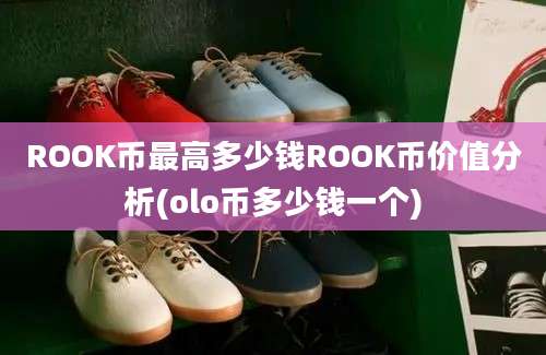 ROOK币最高多少钱ROOK币价值分析(olo币多少钱一个)