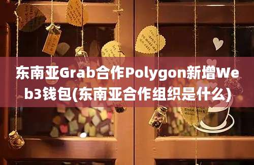 东南亚Grab合作Polygon新增Web3钱包(东南亚合作组织是什么)