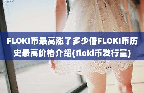 FLOKI币最高涨了多少倍FLOKI币历史最高价格介绍(floki币发行量)