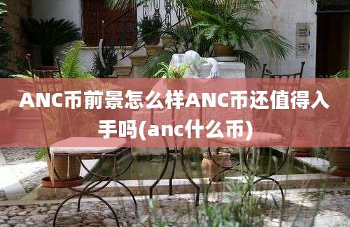 ANC币前景怎么样ANC币还值得入手吗(anc什么币)