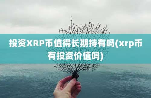 投资XRP币值得长期持有吗(xrp币有投资价值吗)