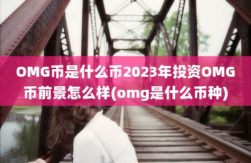 OMG币是什么币2023年投资OMG币前景怎么样(omg是什么币种)