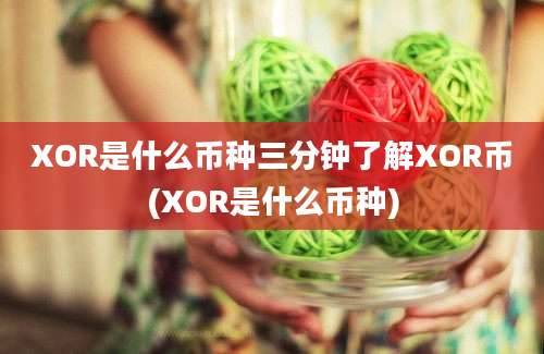 XOR是什么币种三分钟了解XOR币(XOR是什么币种)