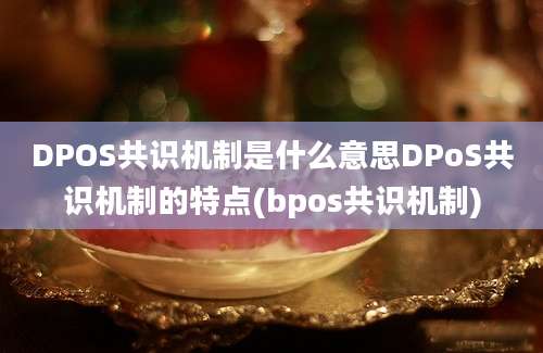 DPOS共识机制是什么意思DPoS共识机制的特点(bpos共识机制)