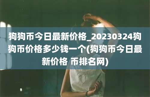 狗狗币今日最新价格_20230324狗狗币价格多少钱一个(狗狗币今日最新价格 币排名网)