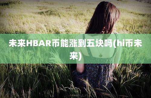 未来HBAR币能涨到五块吗(hi币未来)