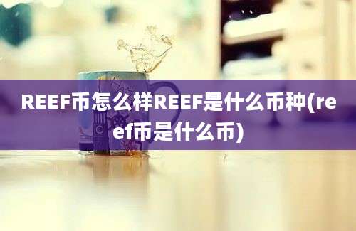 REEF币怎么样REEF是什么币种(reef币是什么币)