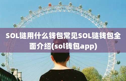 SOL链用什么钱包常见SOL链钱包全面介绍(sol钱包app)