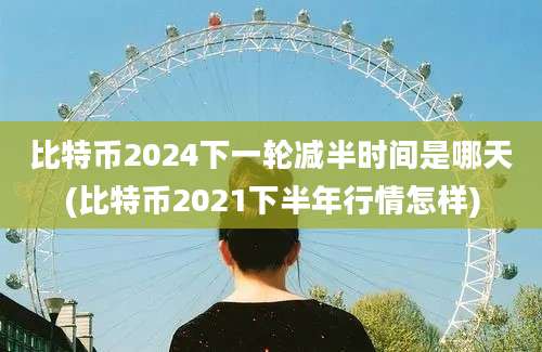 比特币2024下一轮减半时间是哪天(比特币2021下半年行情怎样)