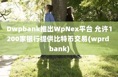 Dwpbank推出WpNex平台 允许1200家银行提供比特币交易(wprd bank)