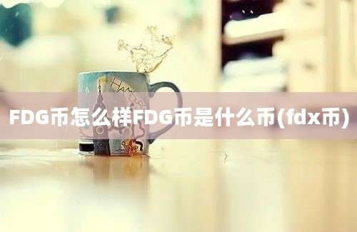 FDG币怎么样FDG币是什么币(fdx币)