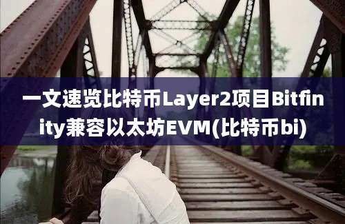 一文速览比特币Layer2项目Bitfinity兼容以太坊EVM(比特币bi)