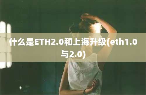 什么是ETH2.0和上海升级(eth1.0与2.0)