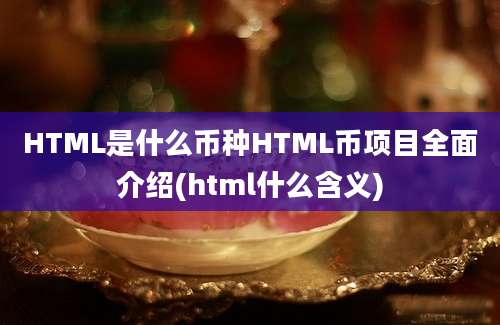 HTML是什么币种HTML币项目全面介绍(html什么含义)