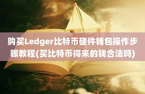 购买Ledger比特币硬件钱包操作步骤教程(买比特币得来的钱合法吗)