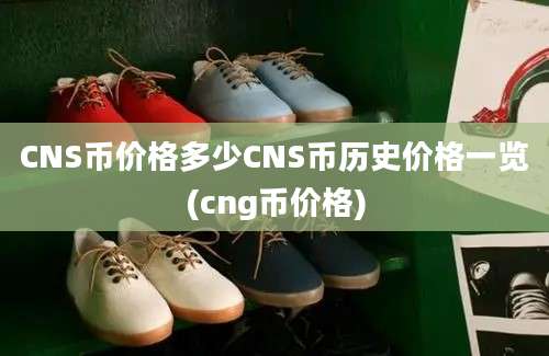 CNS币价格多少CNS币历史价格一览(cng币价格)