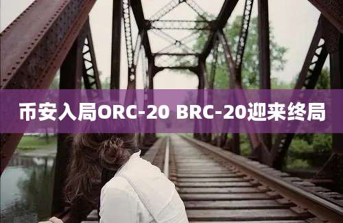 币安入局ORC-20 BRC-20迎来终局