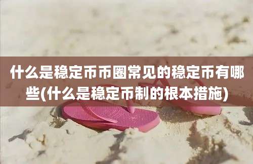 什么是稳定币币圈常见的稳定币有哪些(什么是稳定币制的根本措施)