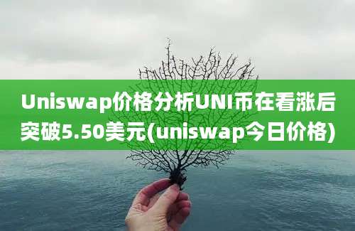 Uniswap价格分析UNI币在看涨后突破5.50美元(uniswap今日价格)