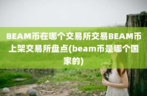 BEAM币在哪个交易所交易BEAM币上架交易所盘点(beam币是哪个国家的)