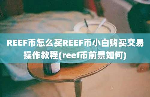 REEF币怎么买REEF币小白购买交易操作教程(reef币前景如何)